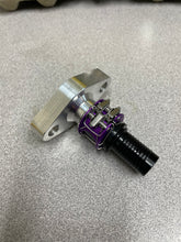 Load image into Gallery viewer, 2JZ Oil Pan Drain Clamshell Flange