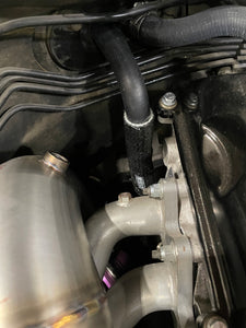 2JZ Single Turbo Water Bypass Heater Pipe